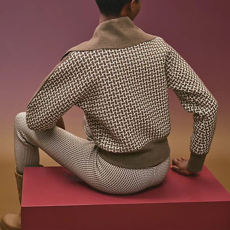 Куртка женская Hermes, коричневый — фото 4