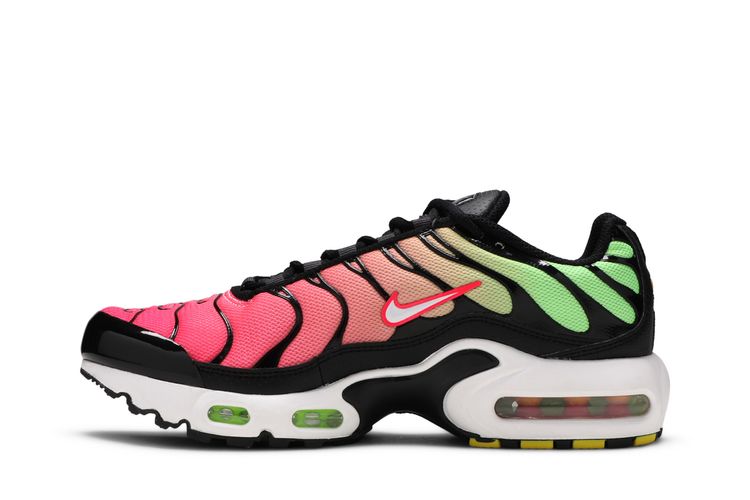 Кроссовки Air Max Plus GS 'Green Strike Flash Crimson', разноцветный — фото 3