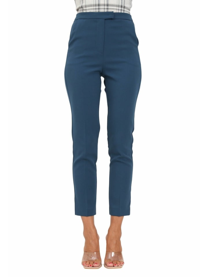 

Женские брюки цвета петролеум Patrizia Pepe