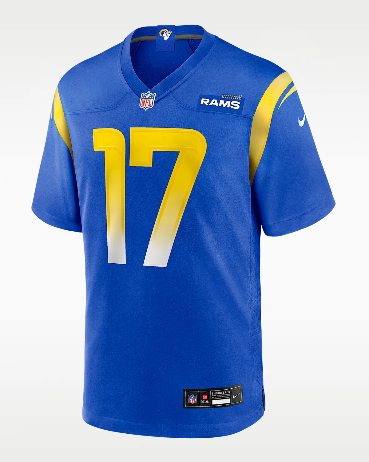 Мужская игровая футболка Nike NFL Davante Adams Los Angeles Rams, Royal