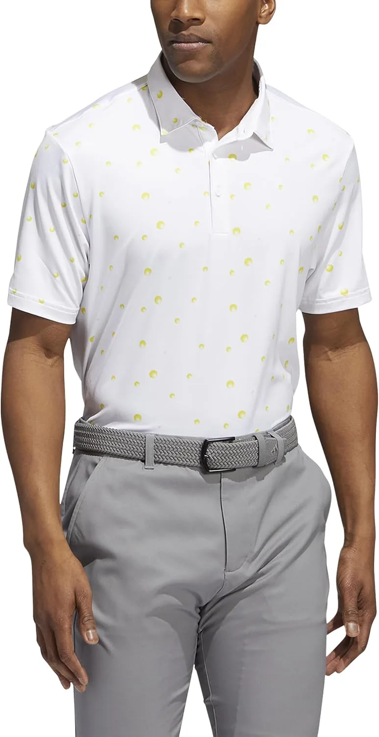 Футболка для гольфа adidas Men's Ultimate365 Allover Print — фото 2