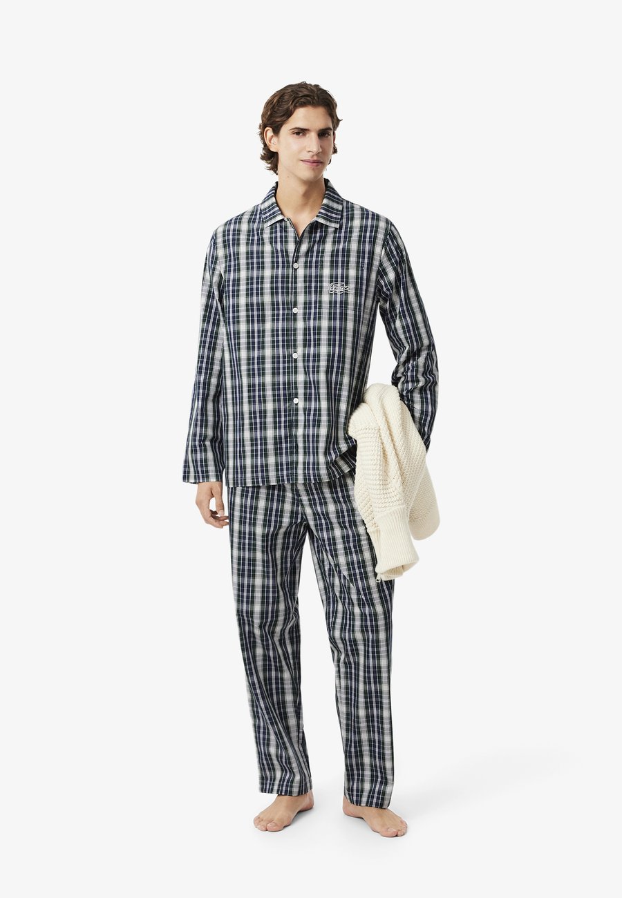 

Пижамный комплект Lacoste SET, Vert Bleu Marine Blanc-C/Red