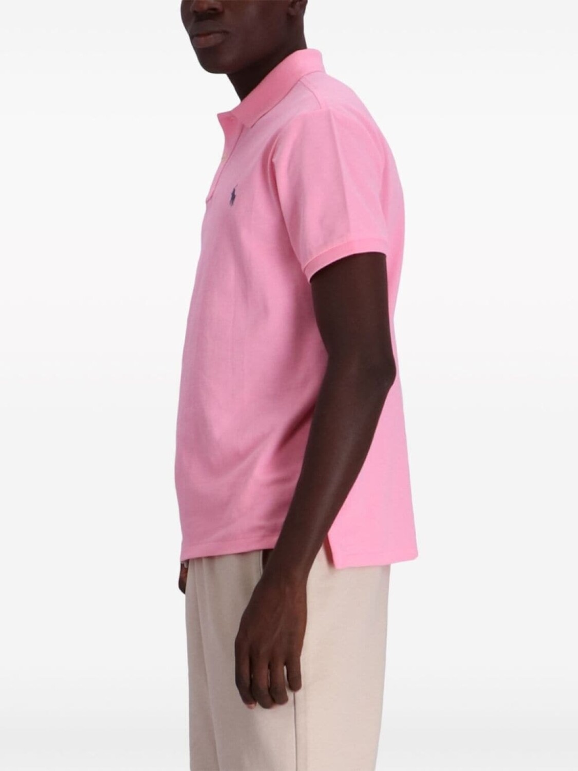 Polo Ralph Lauren рубашка поло с вышивкой Polo Pony, розовый — фото 3