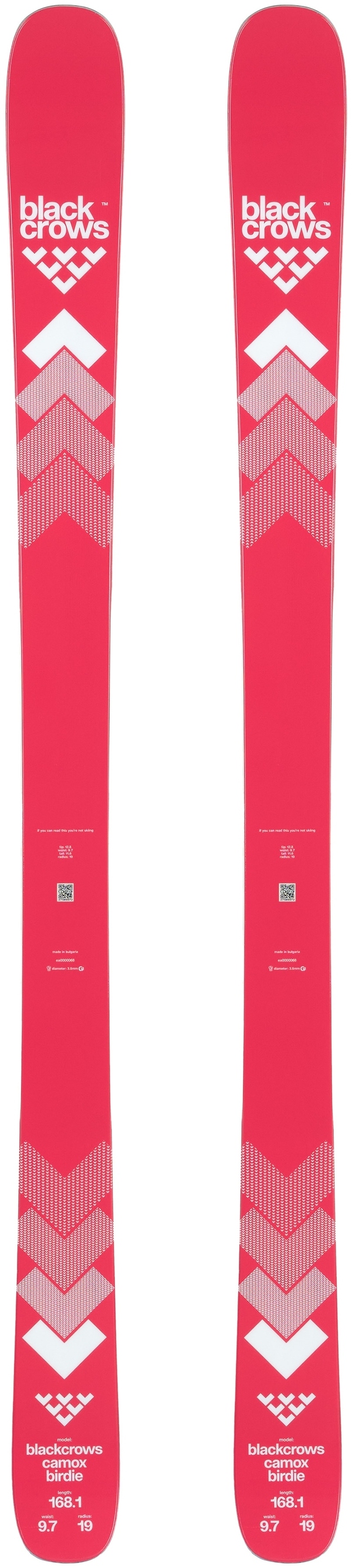 

Новые женские лыжи Black Crows Camox Birdie 2025 года, длина 168 см