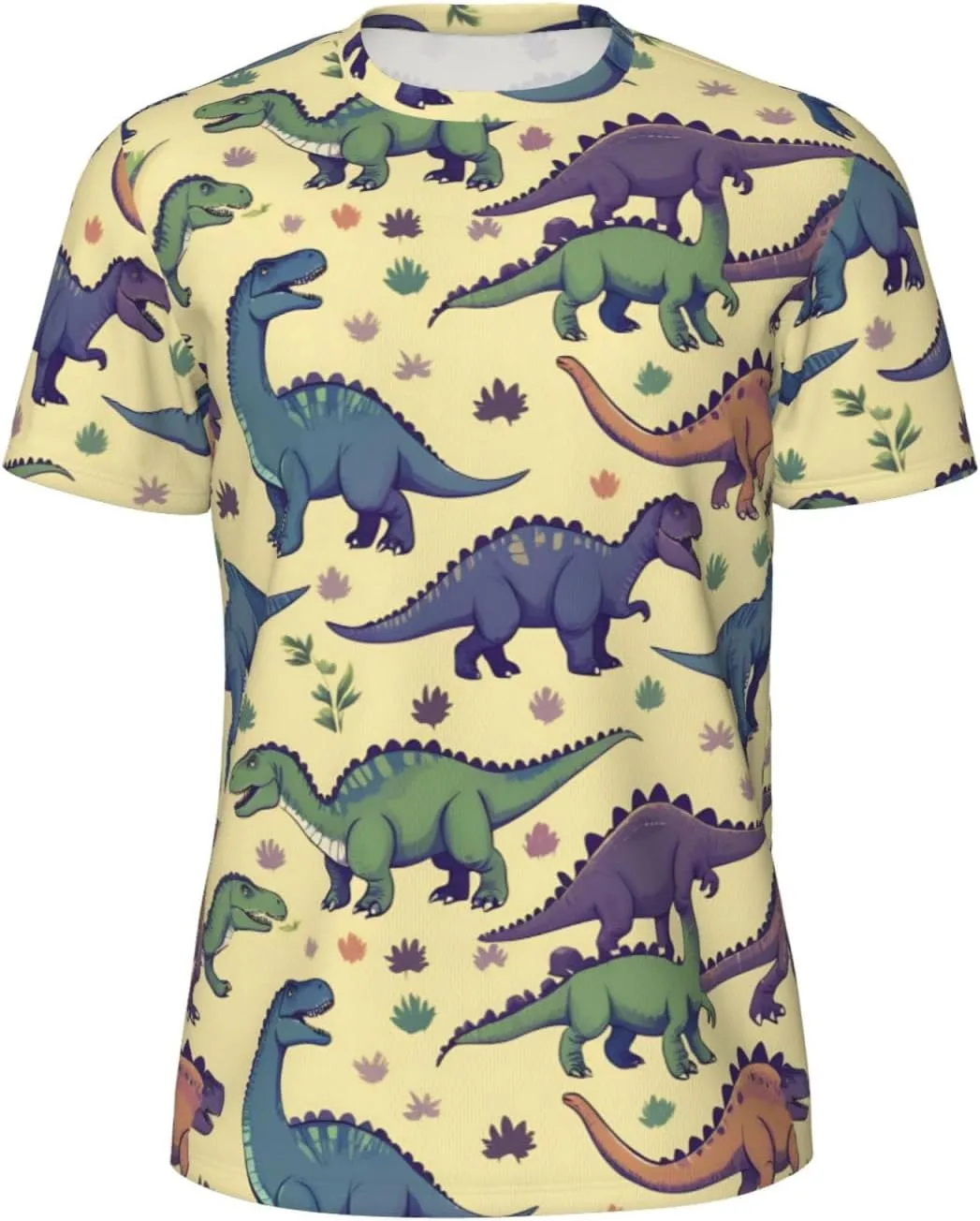 

Футболка мужская летняя с принтом динозавра, легкая и дышащая SDFHU