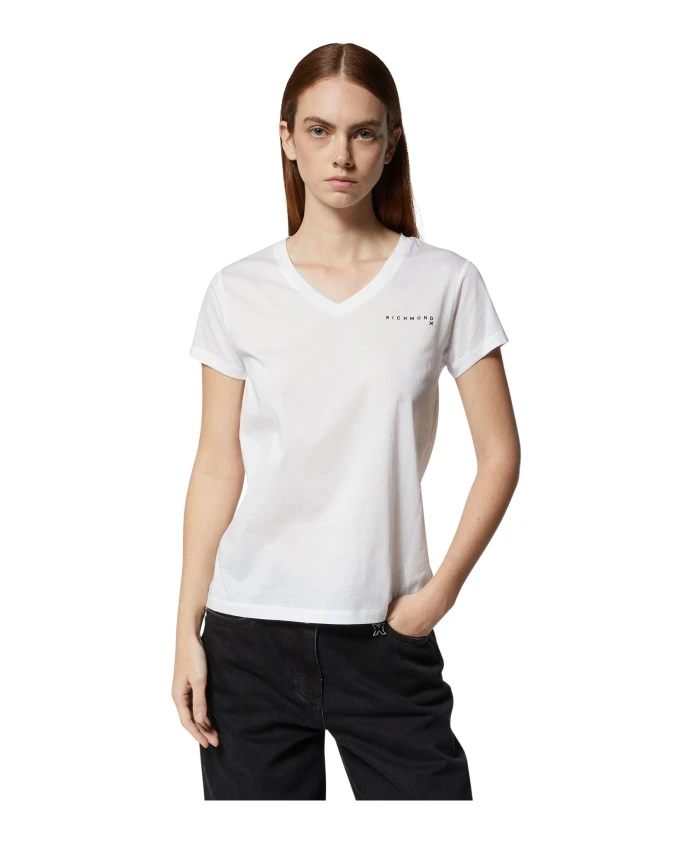 

Женская футболка из 100% хлопка. Richmond, белый
