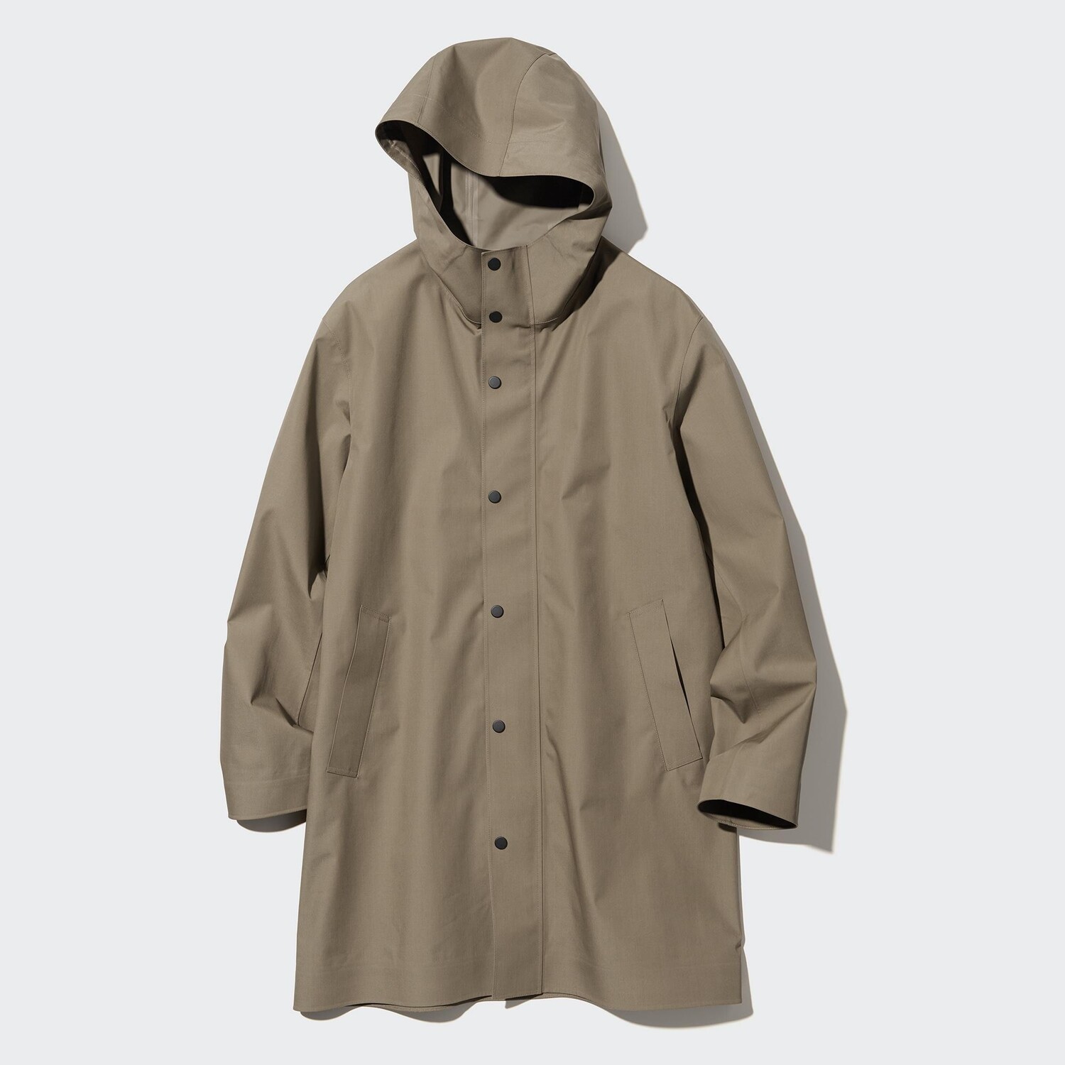 

Блоктех пальто UNIQLO, бежевый