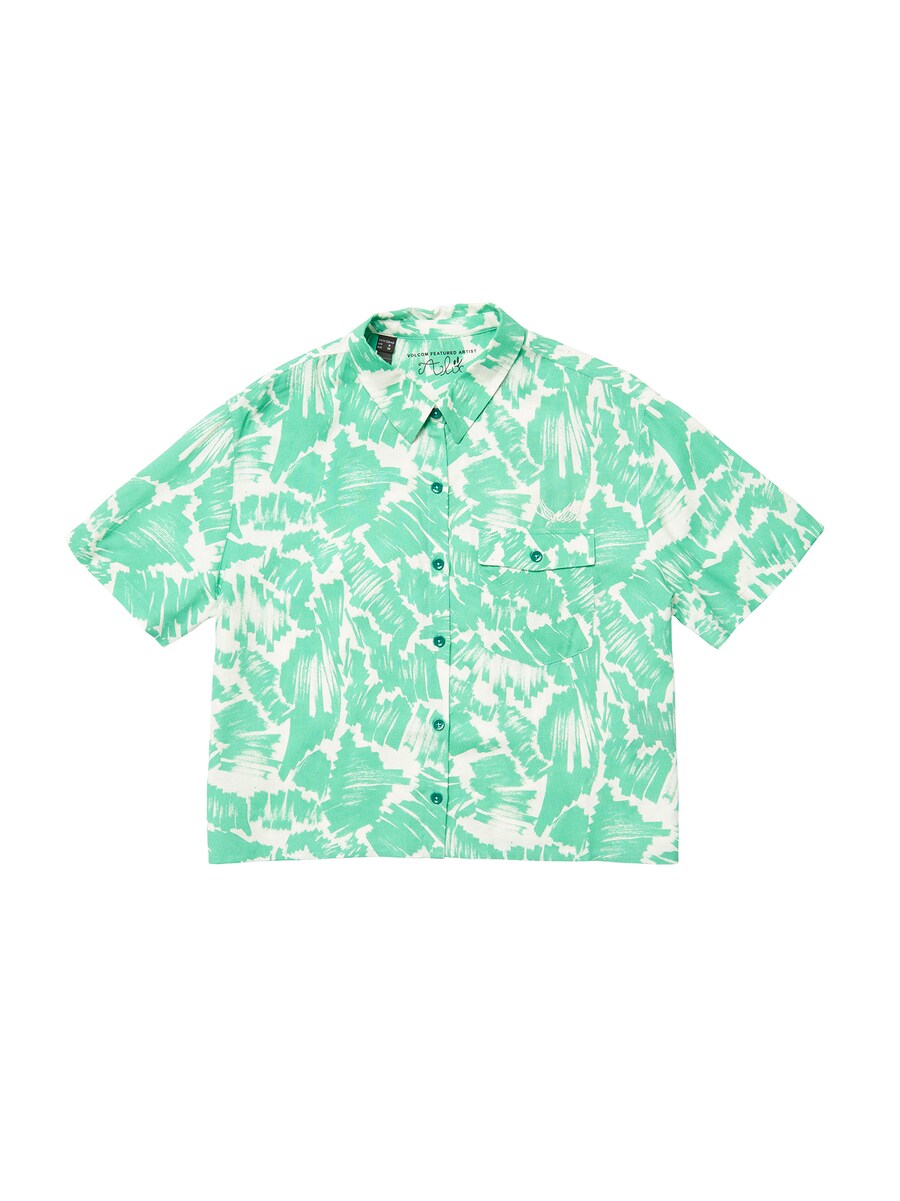 

Блузка Volcom ALIX 2, цвет Green/Mint