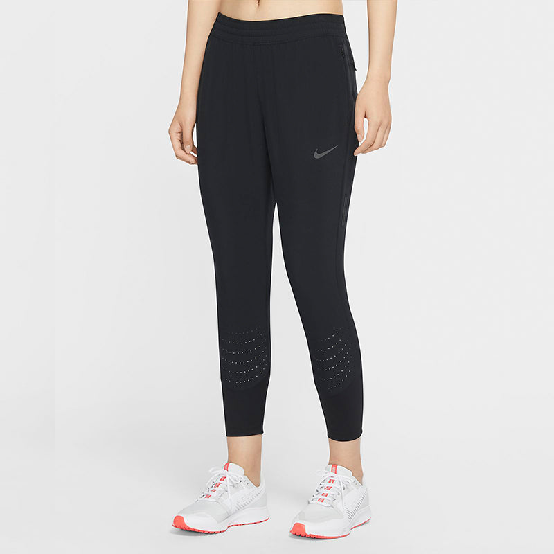 Джоггеры (WMNS) Nike Swift Dri-FIT Breathable Running Sports Pants/Trousers/Joggers Black — фото 4