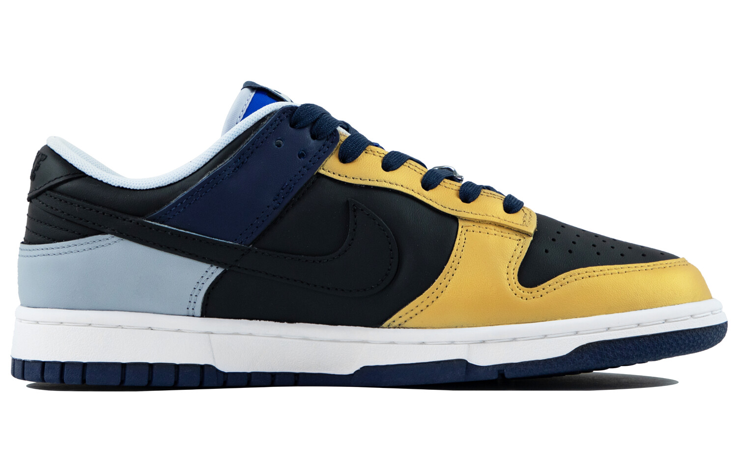 

Кроссовки Nike Dunk Skateboarding Shoes Men Low-top Black/Blue, черный