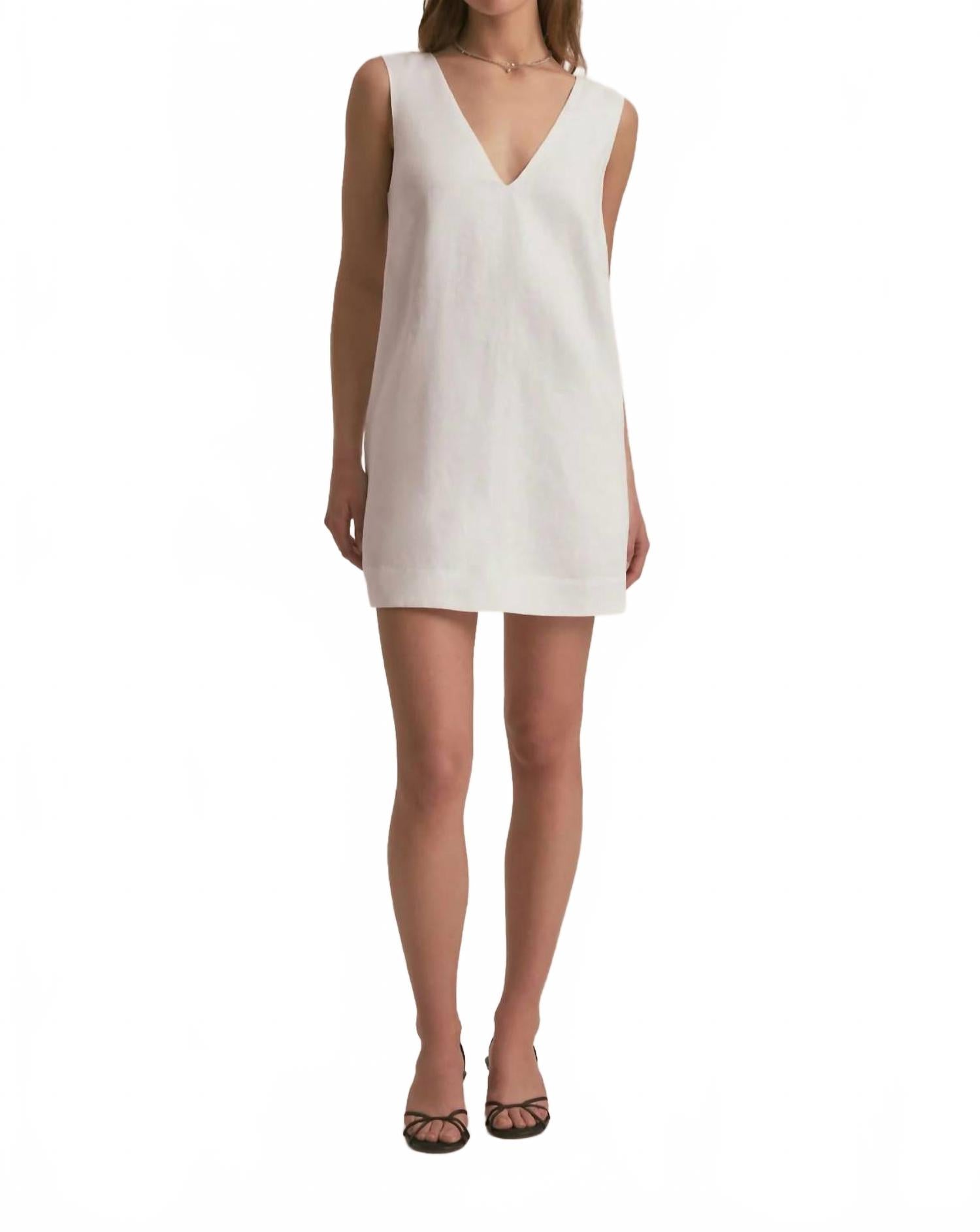 

Favorite Daughter Платье "Всегда была тобой" белого цвета