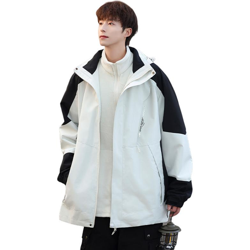 

WARRIOR Ветровка Unisex, 01 Ivory white [3-in-1, polar fleece liner]