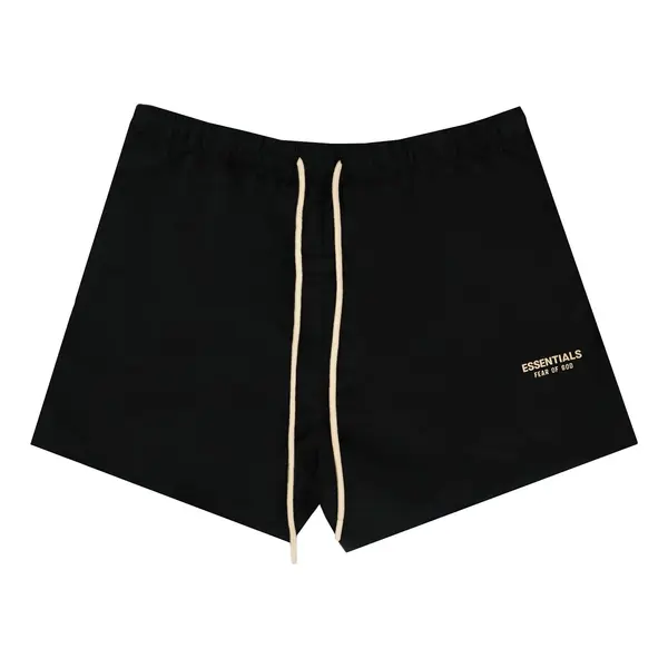

Шорты fw23 running shorts 'jet black' Fear Of God Essentials, черный