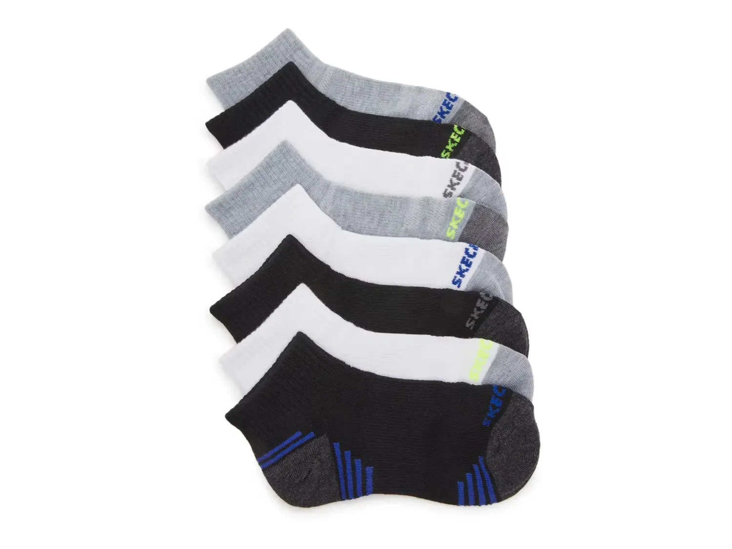 

Детские носки - набор 8 пар Skechers, Multicolor