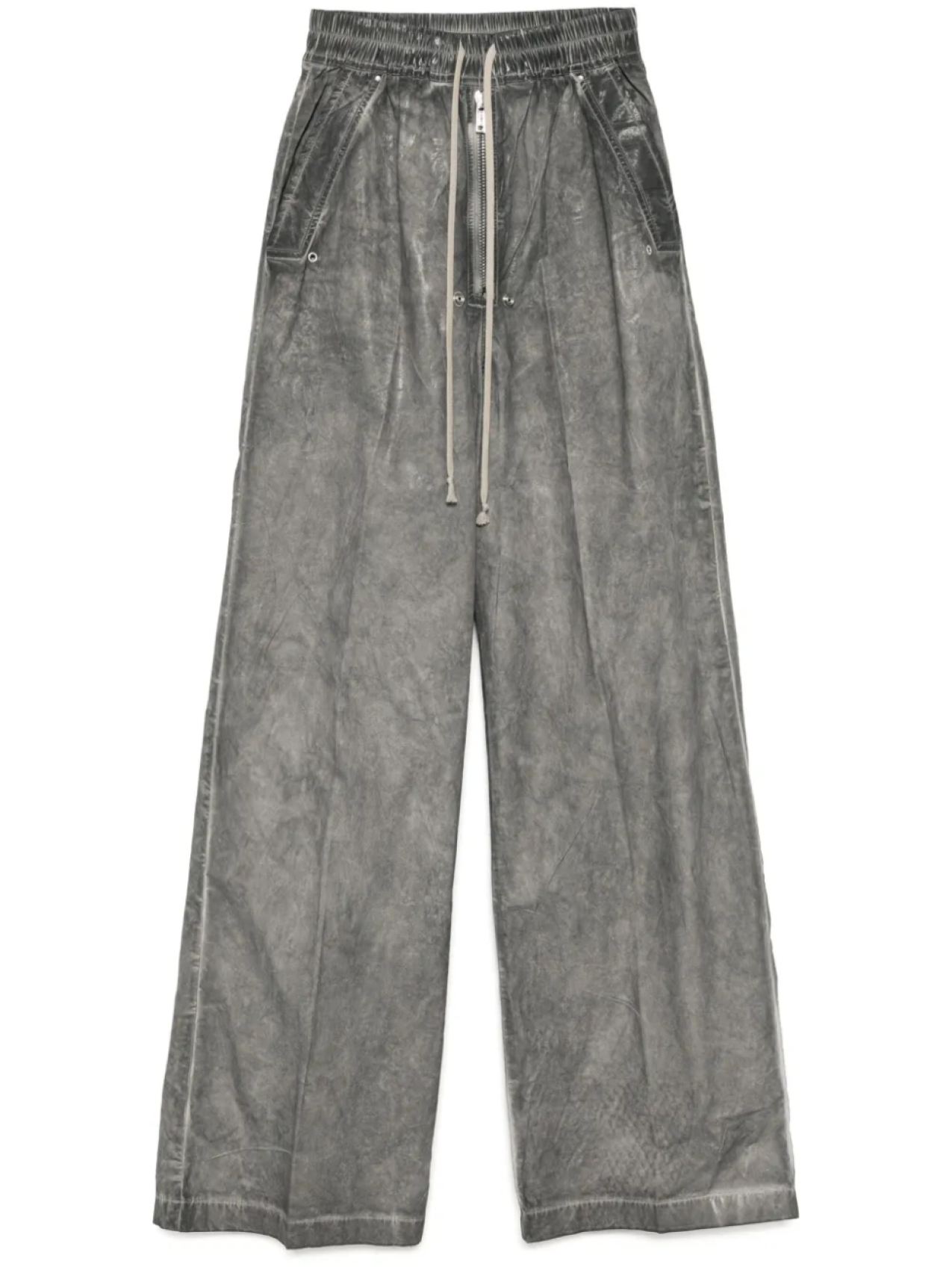 

Широкие брюки Geth Belas Rick Owens DRKSHDW, серый