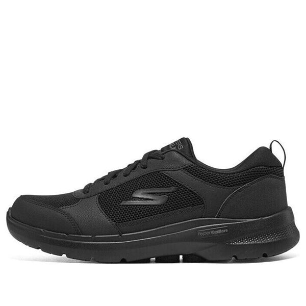 

Кроссовки go walk 6 compete 'pure black' Skechers, черный