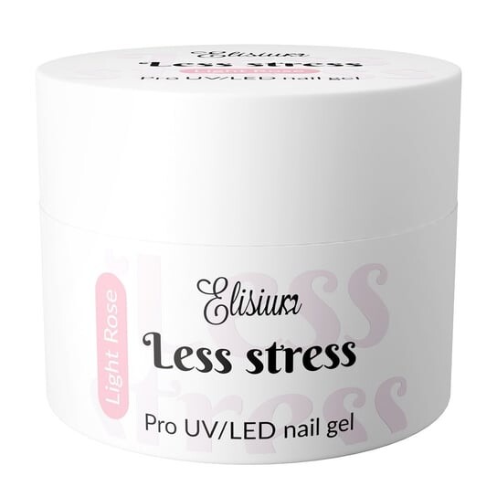 

Строительный гель, светло-розовый, 40 мл Elisium, Less Stress Builder Gel