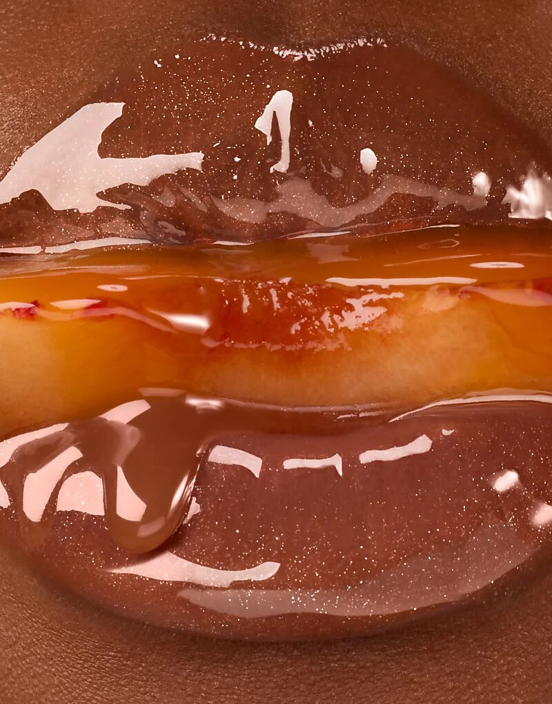 Масло для губ Gisou Honey Infused, оттенок Glazed Plum — фото 4