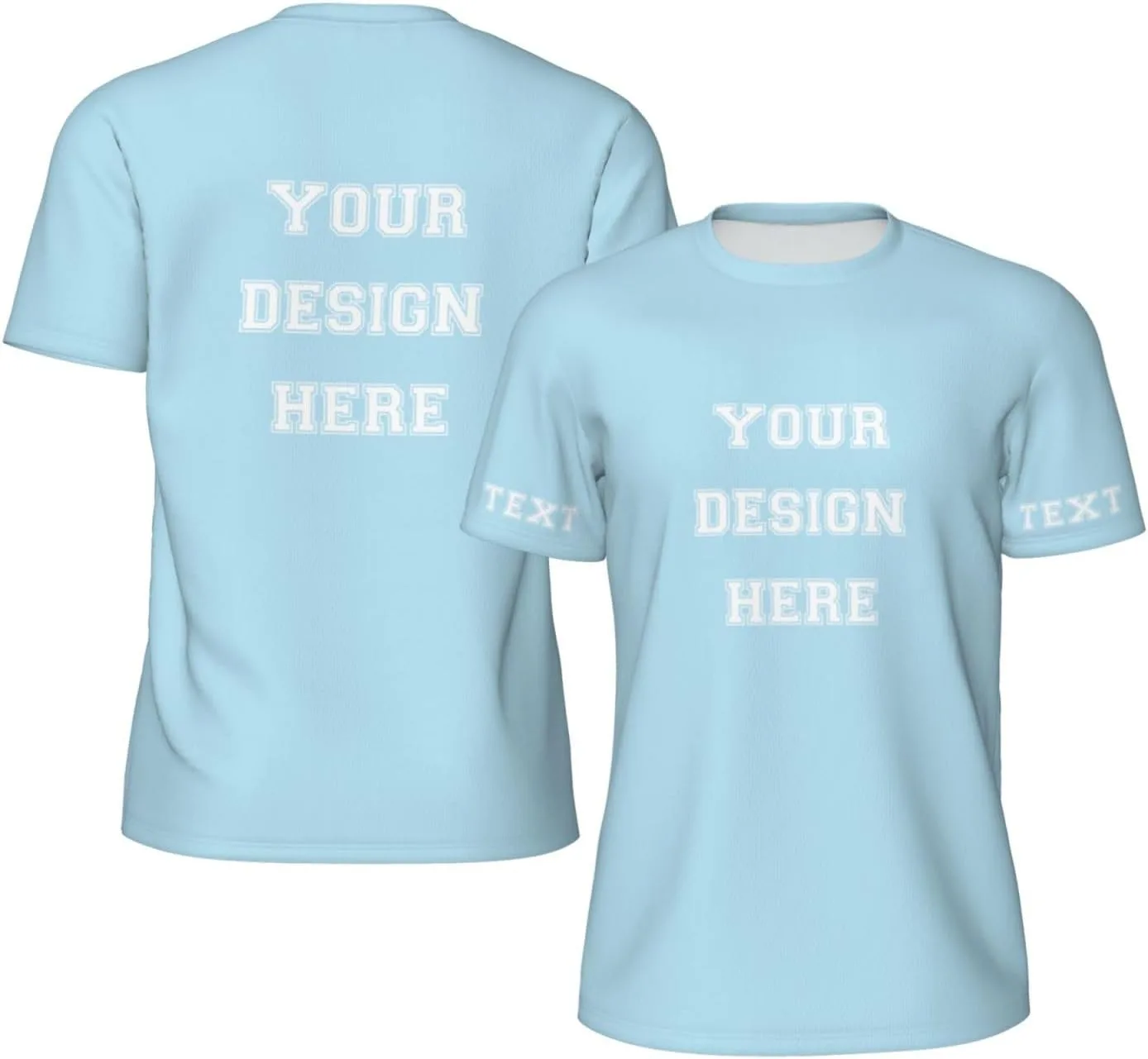 

Футболка с принтом на спине