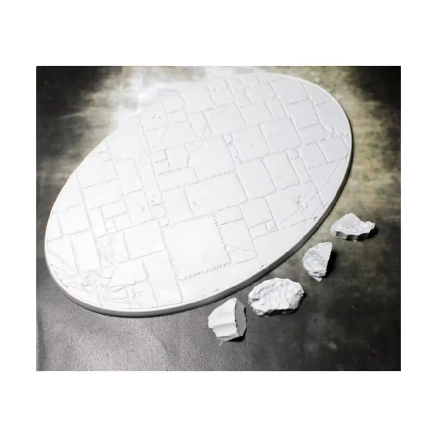 

Основание Knight со скошенной кромкой 168x106 мм — плитняк, Miniature Bases - Knight Base