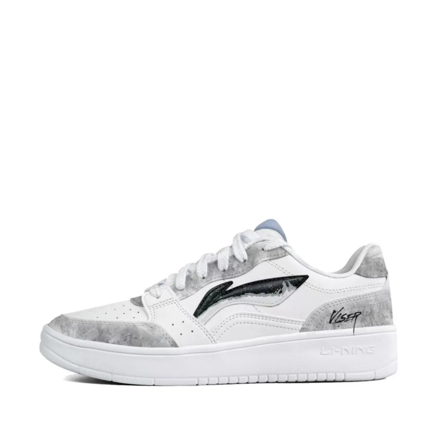 Кроссовки скейтбордические Li-Ning Sycee Ink Shadow Wanderer Grey — фото 4
