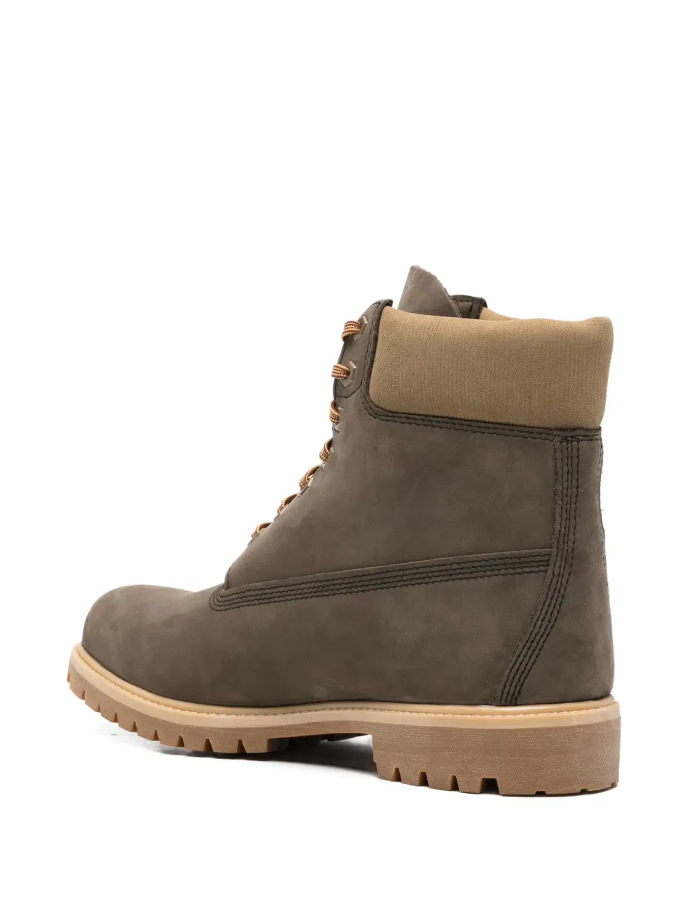 Премиальные ботинки из нубука Timberland, коричневый — фото 3
