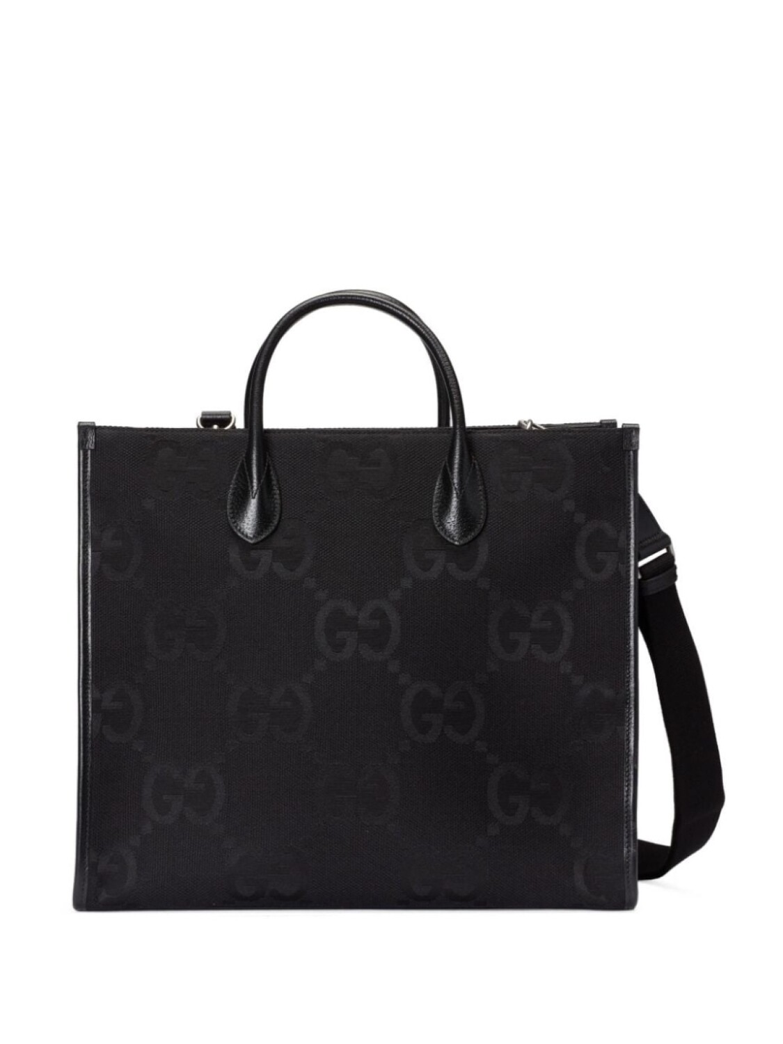 

Gucci сумка-тоут с узором Jumbo GG, черный