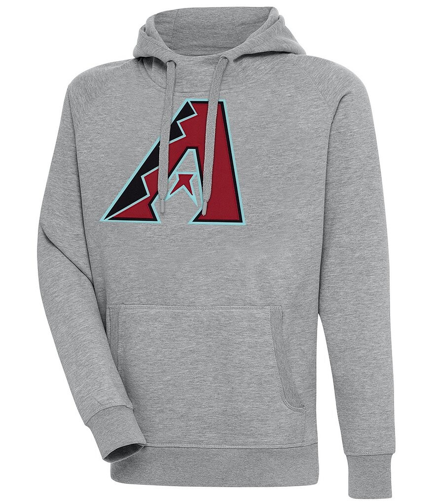 

Пуловер с капюшоном Antigua MLB Arizona Diamondbacks Victory, серый