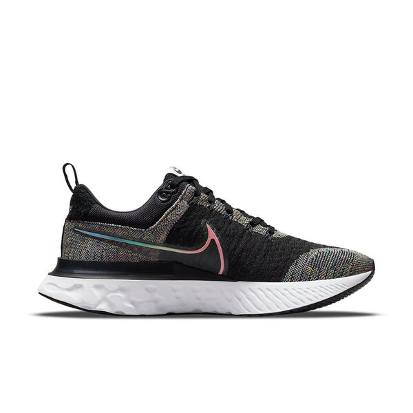 Кроссовки react infinity run flyknit 2 Nike, черный — фото 2