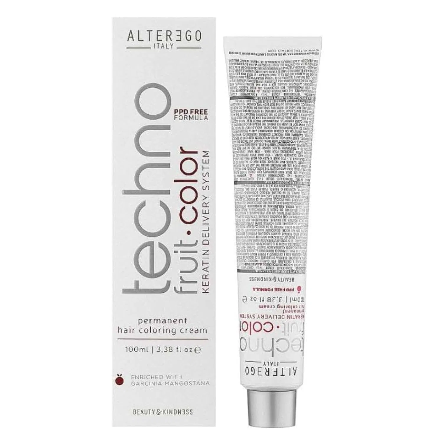 Стойкая краска для волос «Techno Fruit Colour» 8/0 светлый блонд от AlterEgo Alter Ego