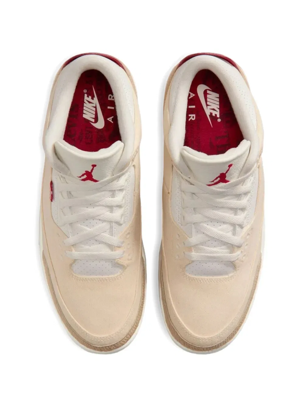 Кроссовки Levi's Jordan 3 Retro, нейтральный — фото 2