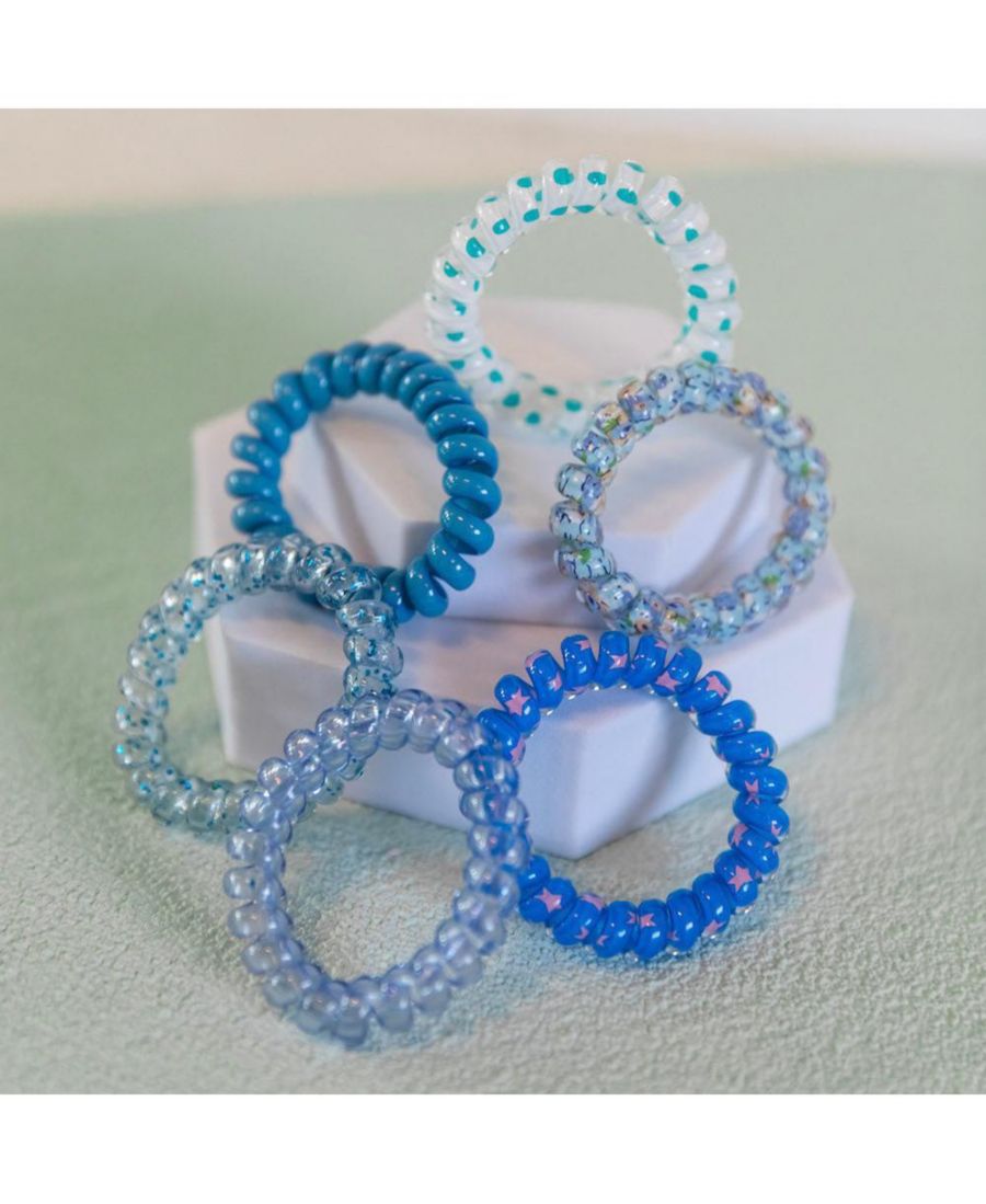 Headbands of Hope Набор резинок для волос - Blue Bliss — фото 4