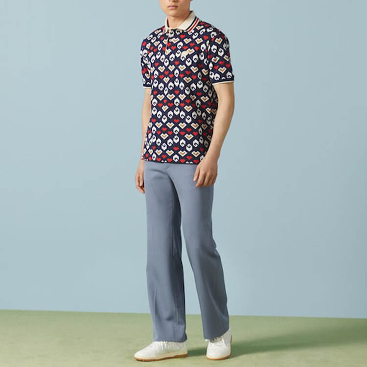 

Рубашка поло мужская многоцветная Gucci, цвет Multicolor