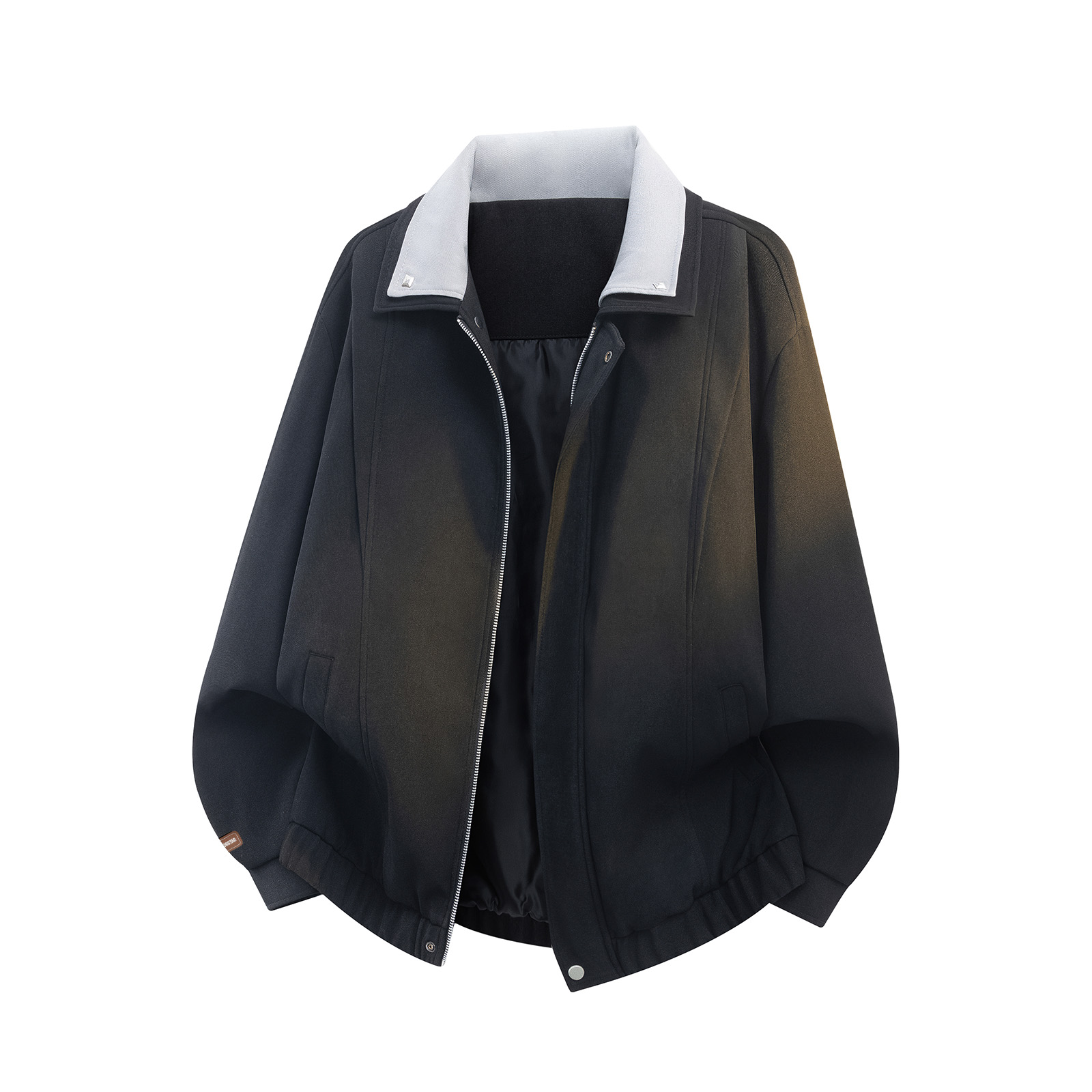 

Куртка Unisex Lapel Moderate Workwear WARRIOR, черный[free diy badge]