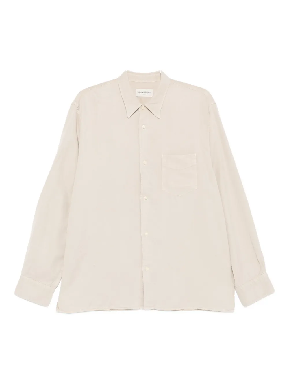 

Рубашка Guido Officine Generale, нейтральный