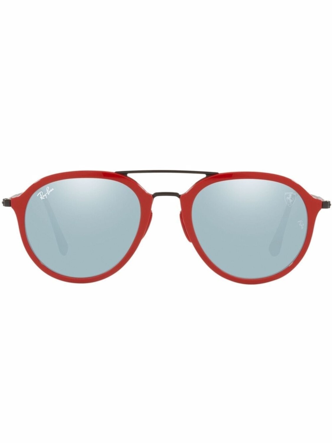 

Ray-Ban солнцезащитные очки-авиаторы RB4369M, красный