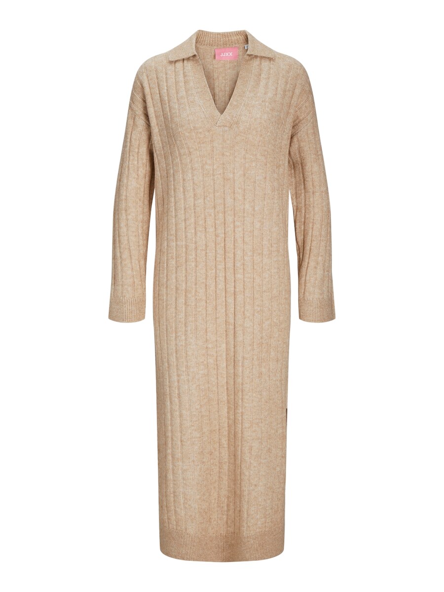 

Вязаное платье JJXX Knitted dress JXOzzy, пятнистый бежевый