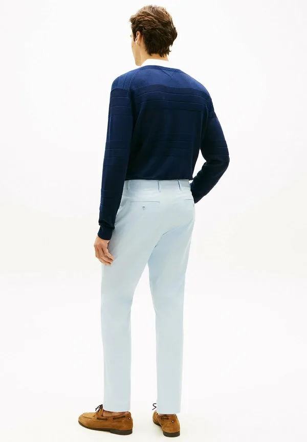 Классические чиносы из саржи в стиле гарлем Tommy Hilfiger, Sky Blue — фото 3