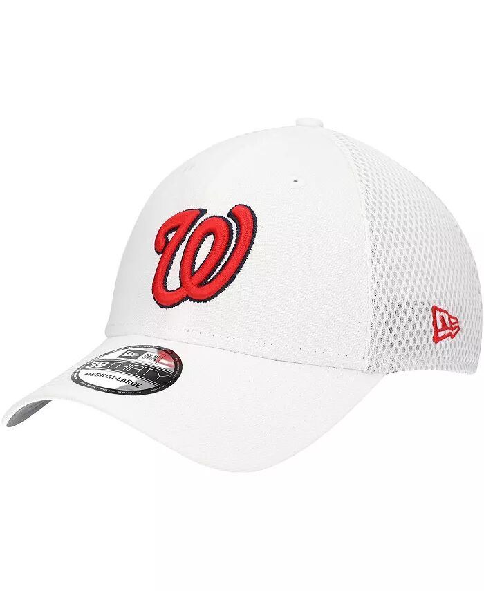 

Мужская белая кепка Washington Nationals Neo 39THIRTY Flex New Era