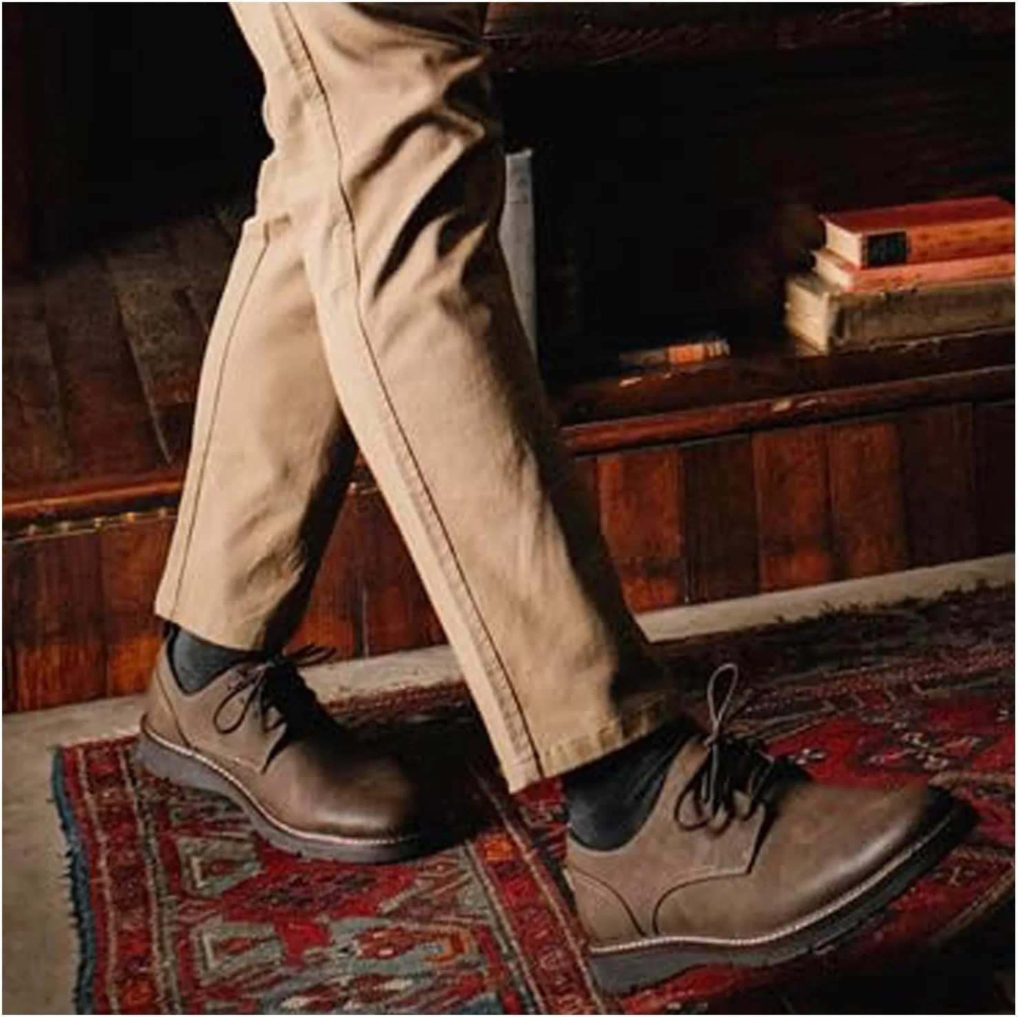 Мужские оксфорды Dockers Easedale, Dark Brown — фото 3