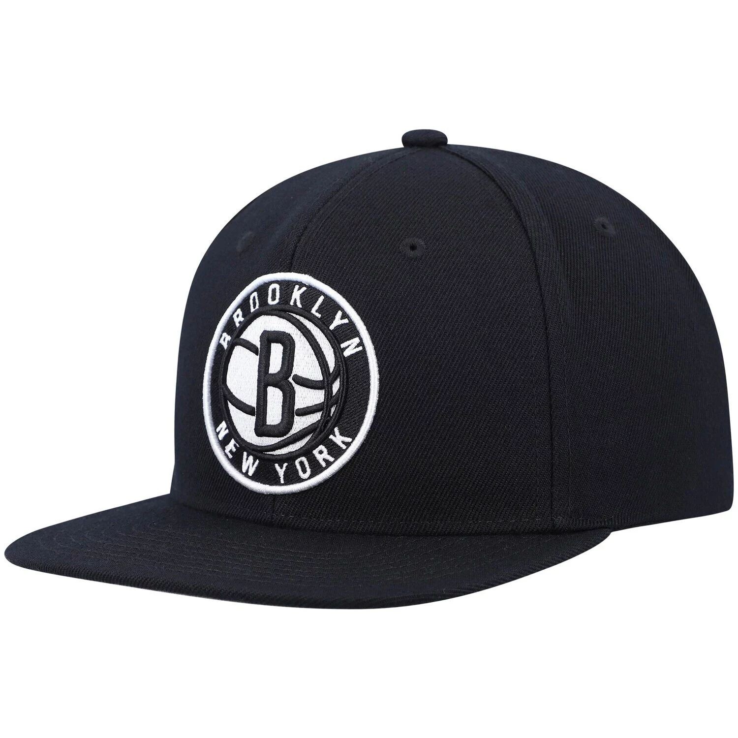 

Мужская черная кепка Mitchell & Ness Brooklyn Nets Ground 2.0 Snapback