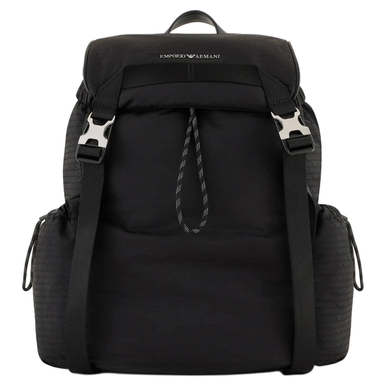 

EMPORIO ARMANI Полиамидный рюкзак мужской черный