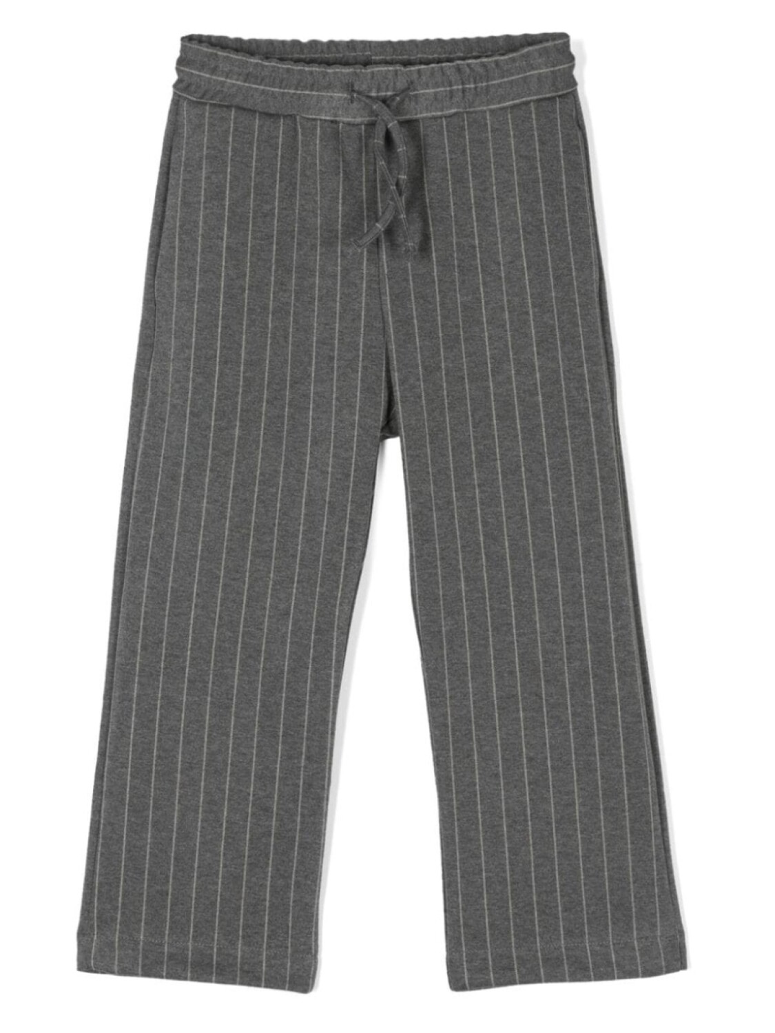 

Paolo Pecora Kids брюки в тонкую полоску, серый