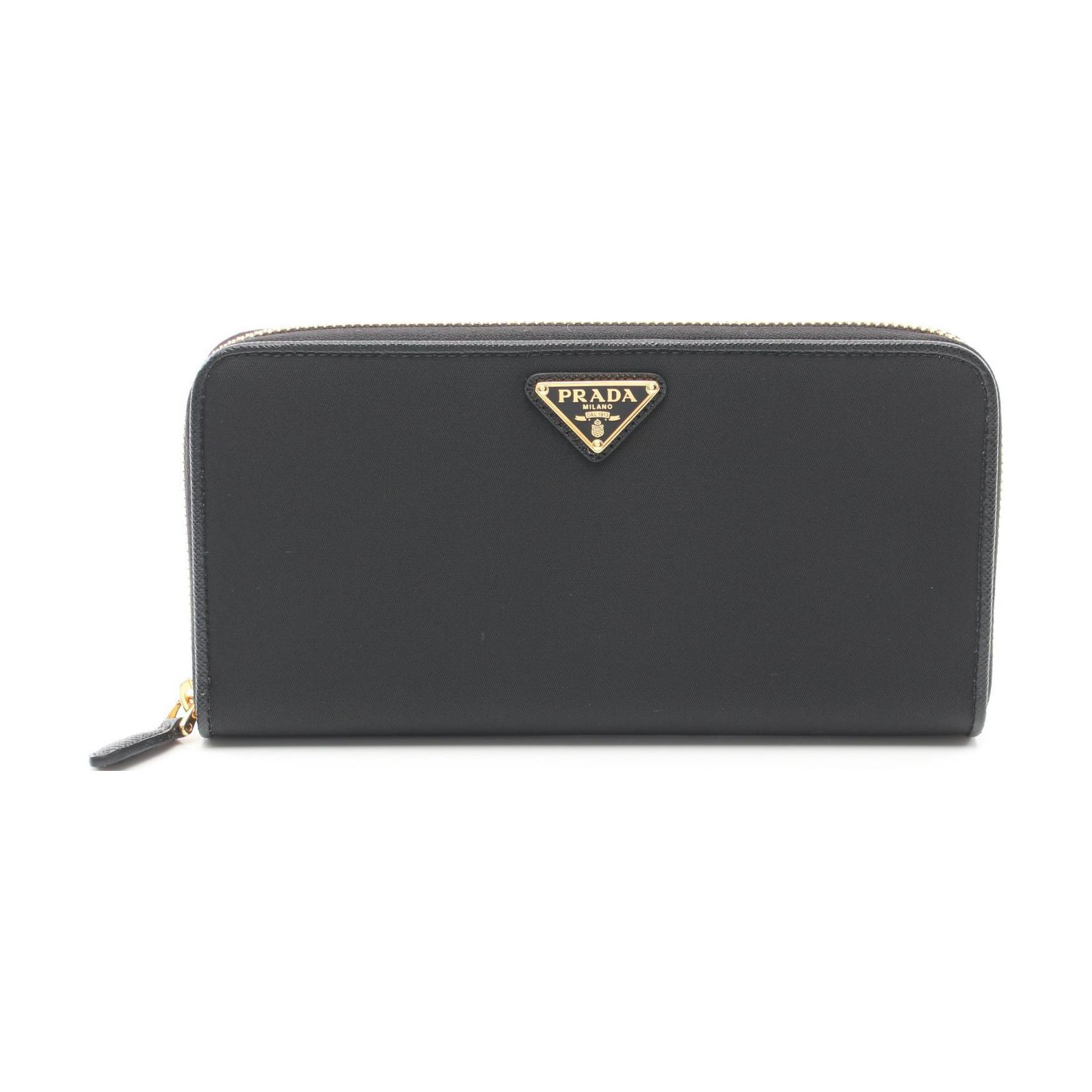 

Prada Кошелек из нейлона Saffiano, женский, черный