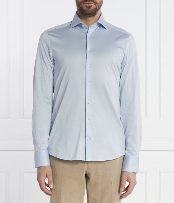 

Рубашка Stenströms Slim Fit, голубой