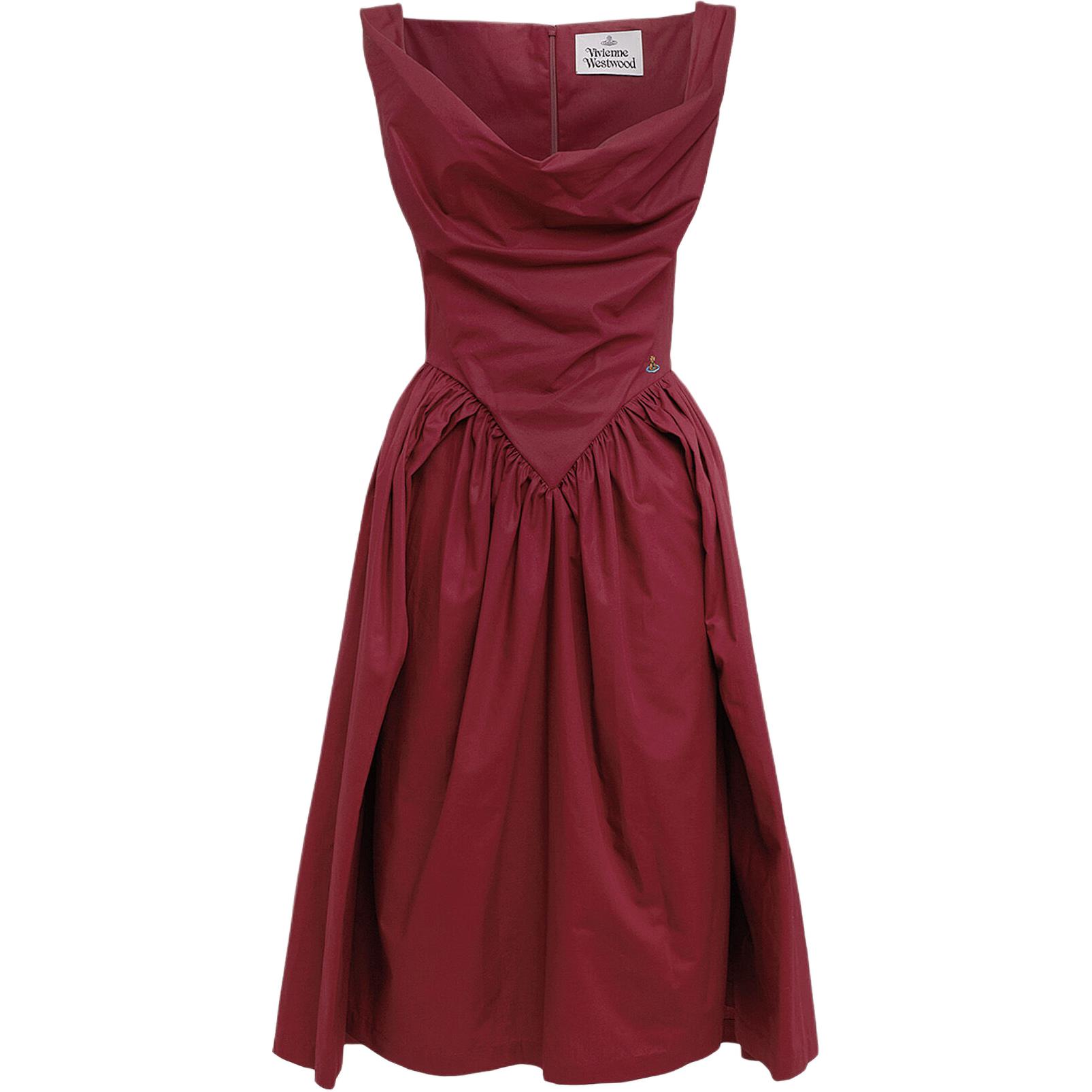 

Воскресное мини-платье с капюшоном Vivienne Westwood, carmine