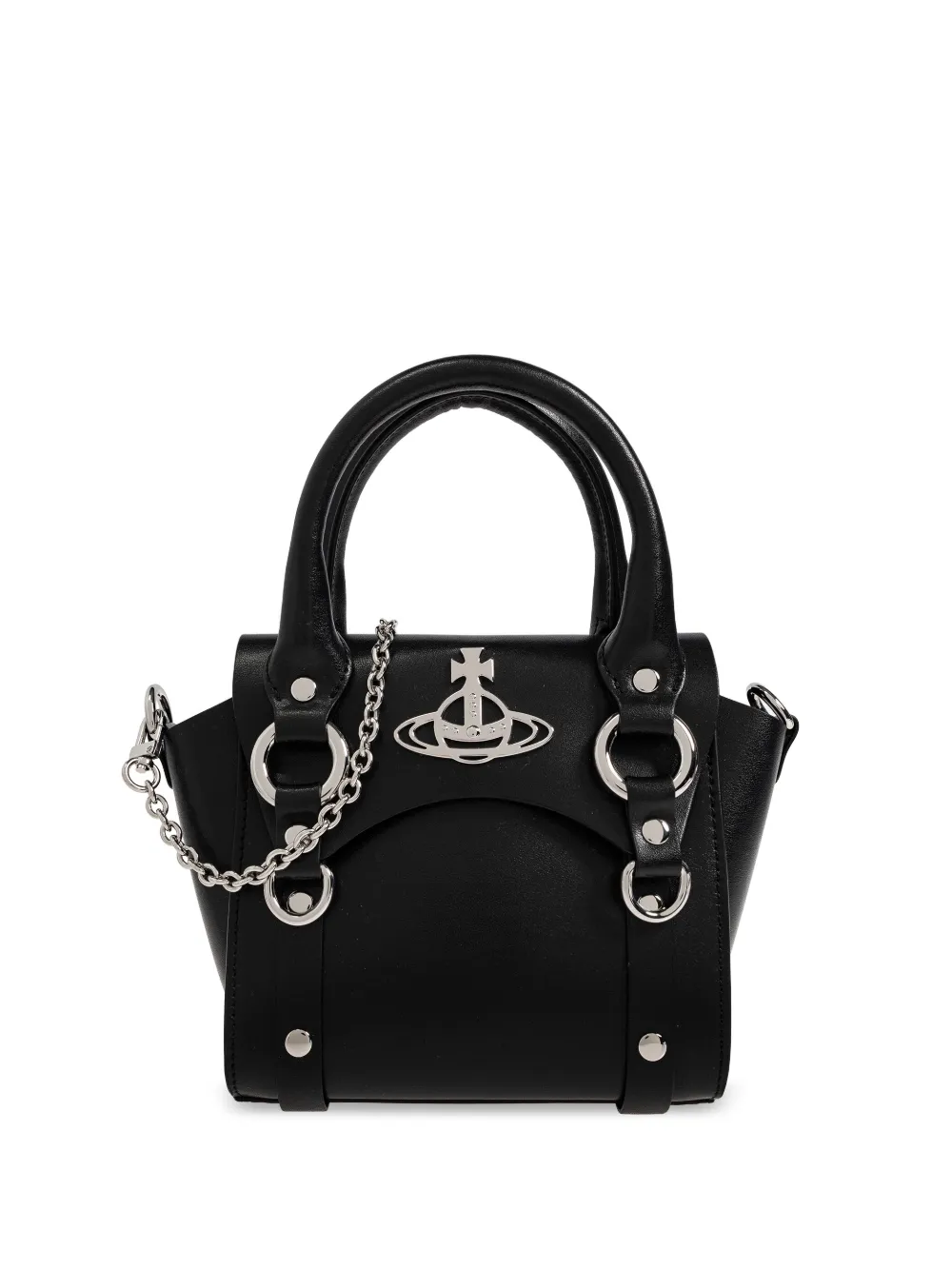 

Сумка-тоут с декором Orb Vivienne Westwood, черный