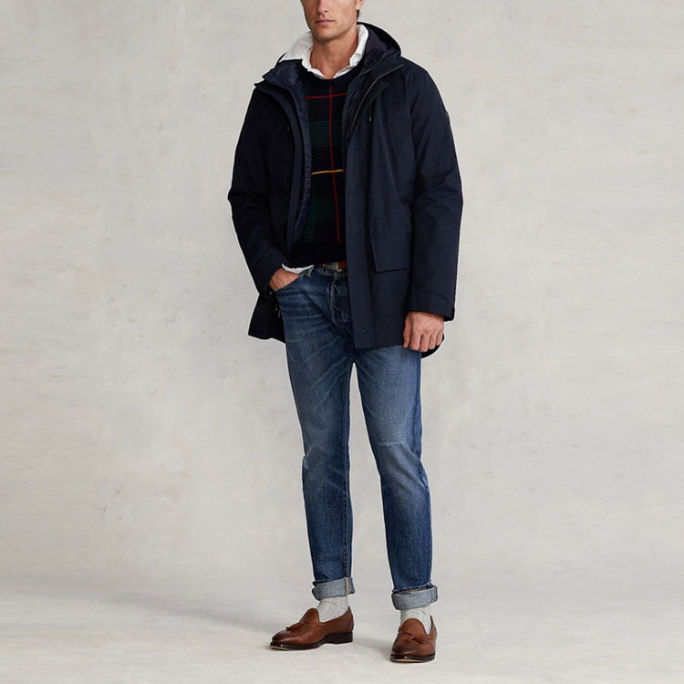 Курка мужская морская синяя Polo Ralph Lauren — фото 3
