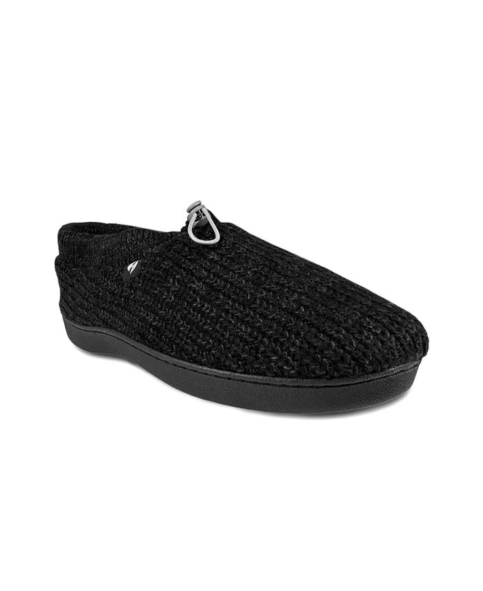 

Мужские тапочки Noah Rib Knit с завязками на шнурке Heat Holders, черный