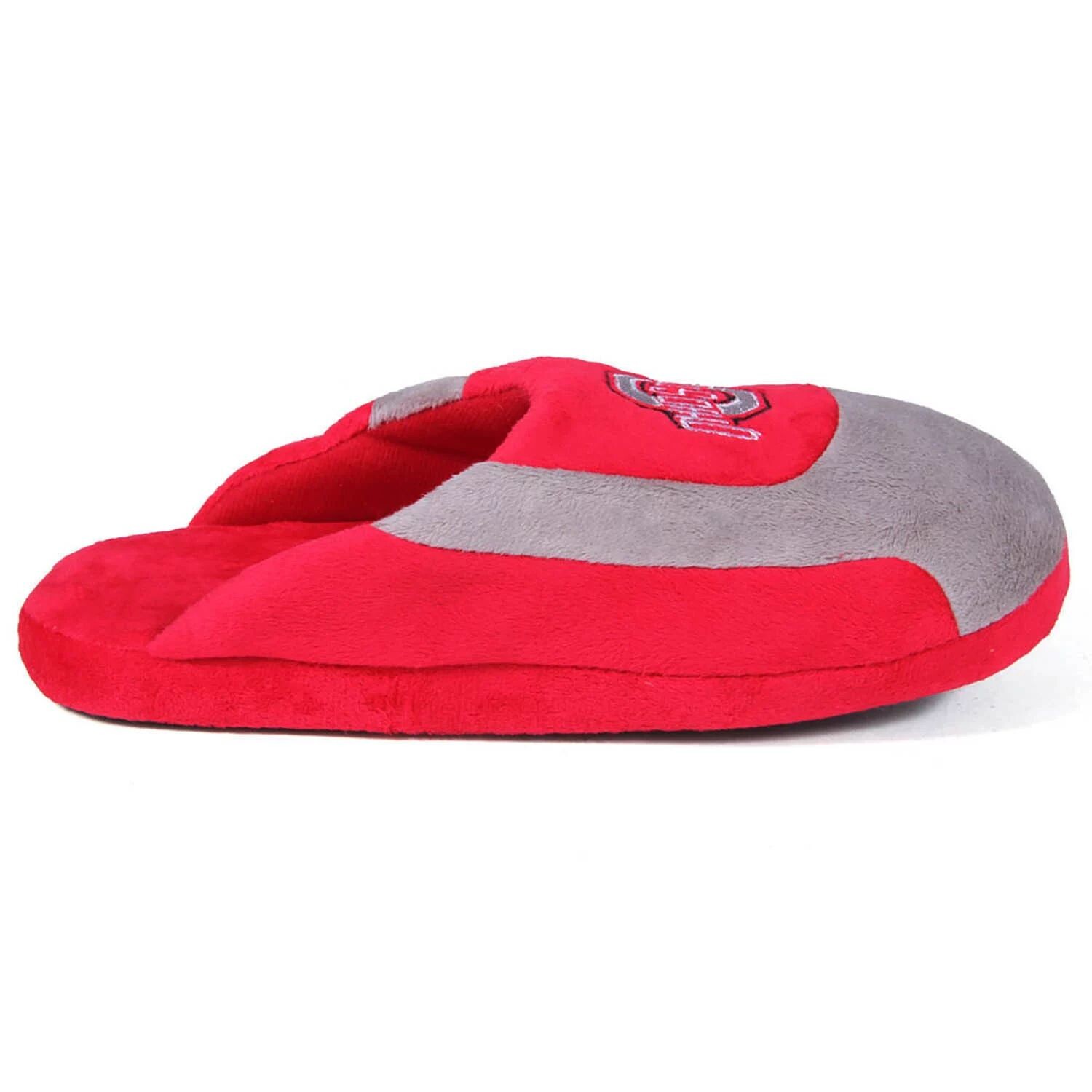Тапочки-слипоны в полоску унисекс Ohio State Buckeyes Low Pro Stripe NCAA